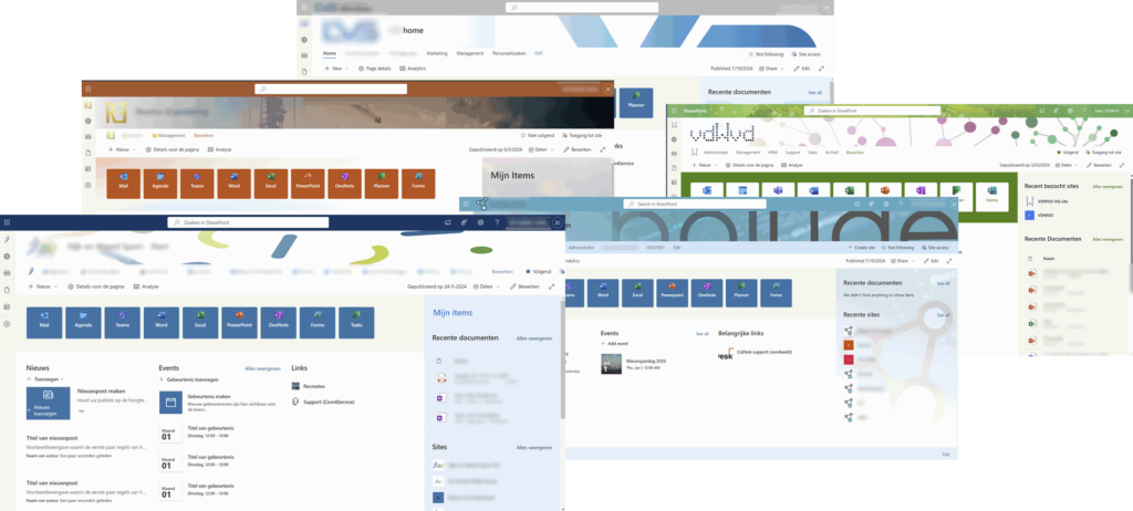 SharePoint portal themes